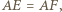 AE