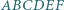 |ABCDEF 