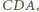A, CD 