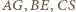 ,BE,CS AG 