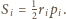 S = 1rp . i 2 i i 