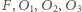 F, | O1, 