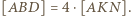 ]=4⋅[A].[AKBND 