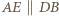 AE DB 