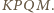 . KP QM 