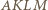AKLM 