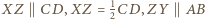 1 ZCD,XZ=2CD,ZYABX 