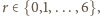 r∈ {0,1,...,6}, 