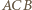 |ACB 
