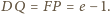 | Q=FP=e−1. D 