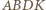 |ABDK 