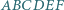 |ABCDEF 