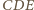 CDE 