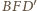 |BFD ′ 