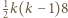 |12k(k −1)8 