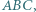|ABC, 