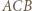 |ACB 