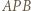 |APB