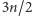 |3n/2 