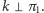 k π . 1