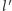 |l′
