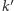 |k′