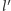 |l′