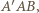 A |