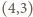 |(4,3) 