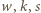 w, |