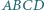ABCD