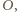 O,