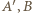 A |