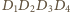 1D2D3D4 D 