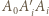  ′ |A0A iAi 