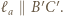 ℓa B ′C