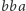 bba 