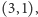 (3,1), 