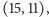 (15,11), 
