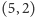 |(5,2) 
