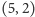 (5,2) 