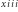 |xiii 