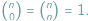  n n |(0) = (n) = 1: 