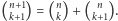 (n+1) = (n)+ ( n). k+1 k k+1