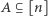 A 