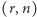 (r,n) 