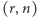 |(r,n) 
