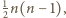 |1n(n −1), 2