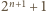 |n+1 2 + 1 