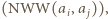 |(NWW(a ,a)), i j 